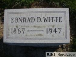 Conrad D Witte