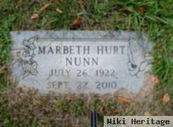 Marbeth Marie Hurt Nunn