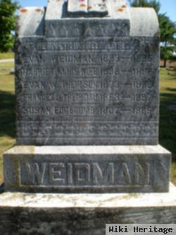 Evan Willard Weidman