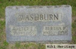 Walter E Washburn