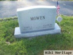 Galen W. Mowen