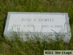 Rose E. Hewitt