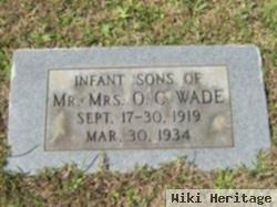 Infant Wade