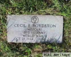 Cecil F Boydston