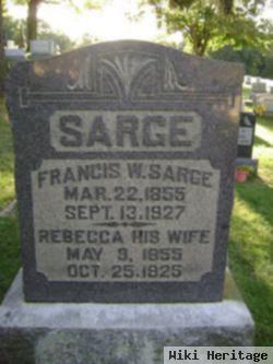 Francis W Sarge