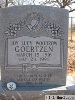 Joy Lucy Woodrow Goertzen