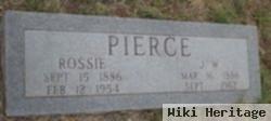 Rossie B White Pierce