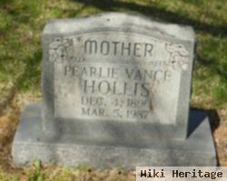 Pearlie Vance Hollis