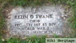 Rezin O. Swank