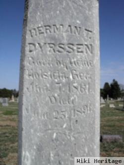 Herman T Dyrssen