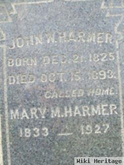 Mary M Simon Harmer