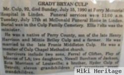 Grady Bryan Culp