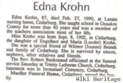 Edna E Krohn