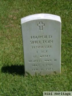 Sgt Harold Shelton