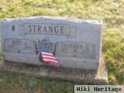 Franklin H Strange