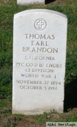 Thomas Earl Brandon