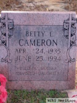 Betty L. Cameron