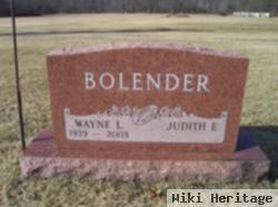 Wayne L Bolender