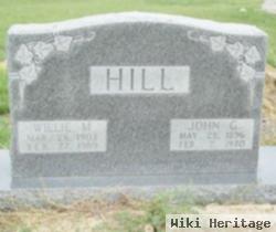 Willie M Hill