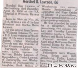 Hershel Ray Lawson