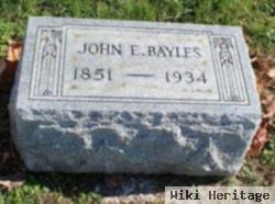 John Edwin Bayles