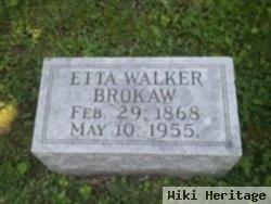 Etta Walker Brokaw