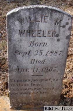 Willie M Wheeler