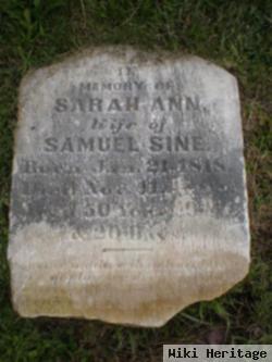 Sarah Ann Strouse Sine