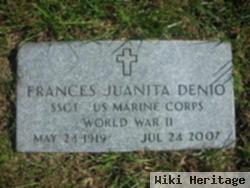 Frances Juanita Constance Denio