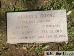 Pvt Albert Edward Coyne