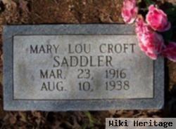 Mary Lou Croft Saddler