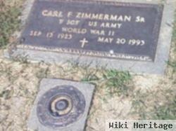 Carl F Zimmerman, Sr