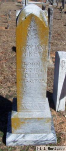 Mary Jane Williams Sikes