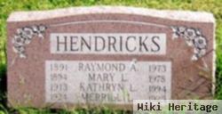 Mrs Mary Landis Hendricks