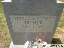 Jennie Lee Pickett Trexler