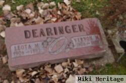 Leota M Dearinger