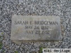 Sarah E Steadman Bridgeman