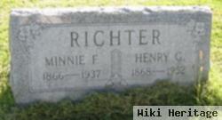 Minnie F Sorg Richter