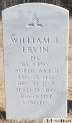William L Ervin