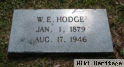 W. E. Hodge