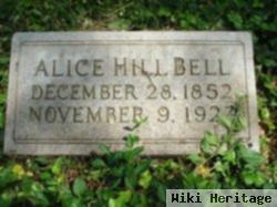 Mary "alice" Hill Bell