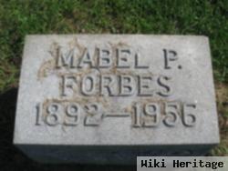 Mabel P Forbes