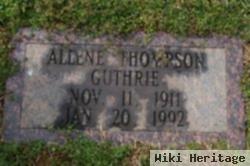 Mary Allene Thompson Guthrie