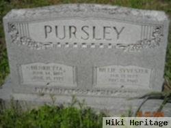 Billie Sylvester Pursley