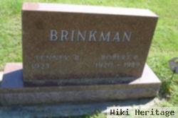 Tenney R Brinkman