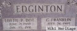 Lottie P. "dot" Edginton