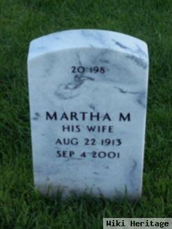 Martha M Horton