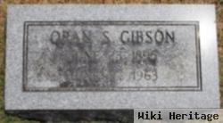 Oran S. Gibson