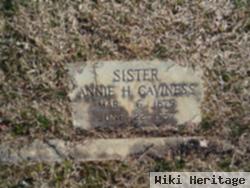 Annie H Caviness