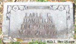 Rev Earle Grady Hamilton